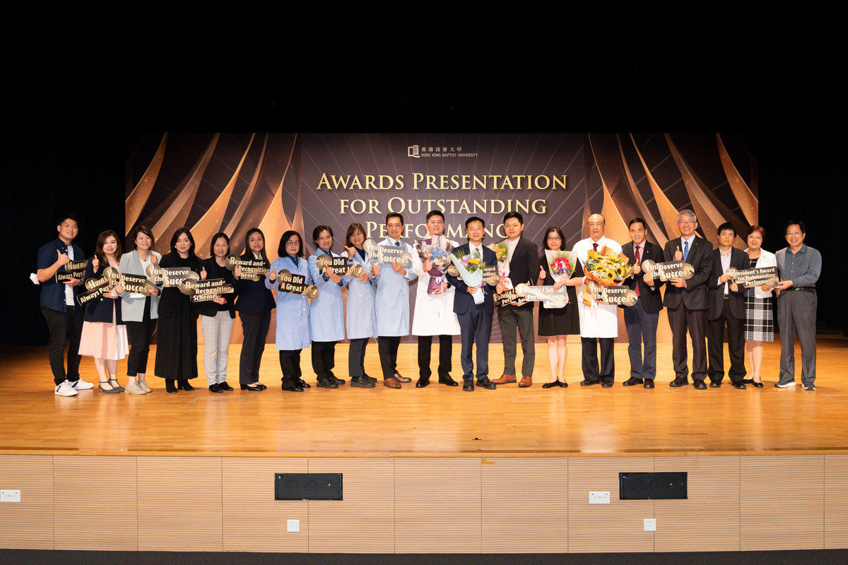 SCM staff members receive awards for outstanding performance